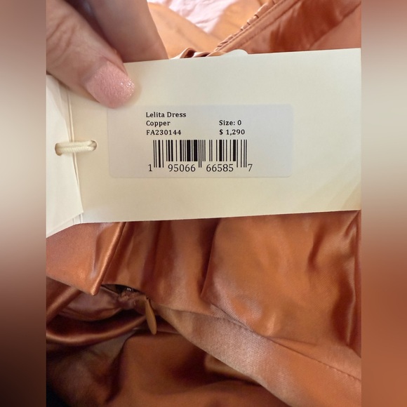 NWT‎ Ulla Johnson Lelita Midi Dress in Copper Sz 0 $1240 - Picture 12 of 12